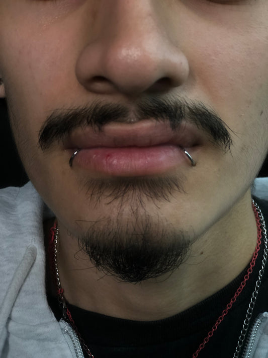 Snake bite piercing