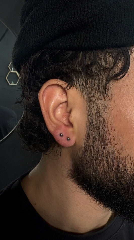 Earlobe piercing