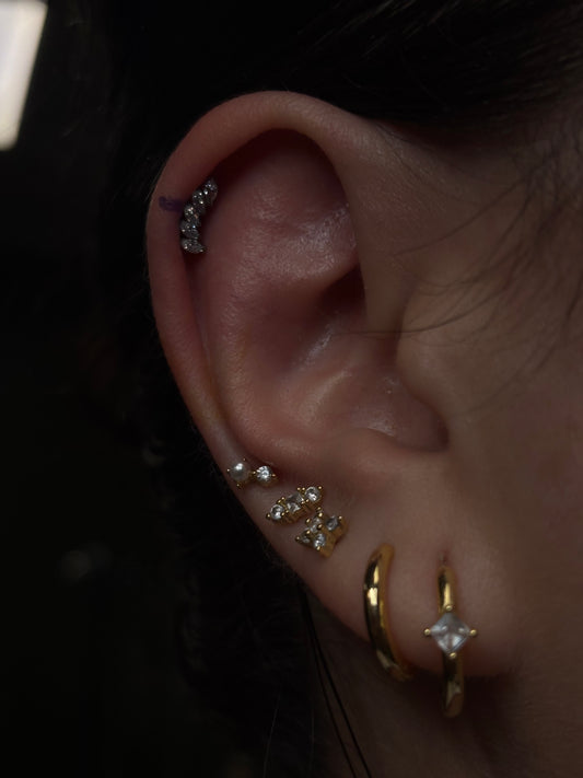 Helix piercing